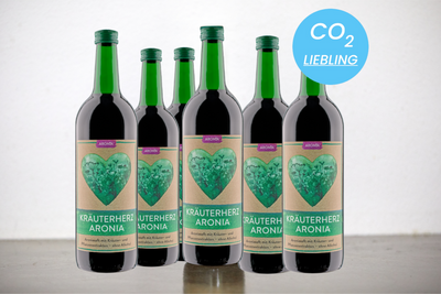 6er Paket BIO ARONIA-KRÄUTERHERZ